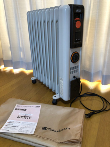 デロンギヒーター　電子タイマー付
