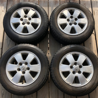 応談可能！BSスタッドレス4本 トヨタ純正 60系ノア・VOXY 15×6Ｊ 5穴 PCD 114.3 +50 195/65R15 ブリヂストン ブリザックVRX