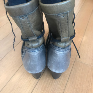 VERO CUOlO レザーブーツ　35(22.5cm)の画像