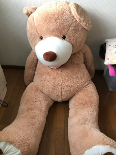 でっかいクマぬいぐるみ