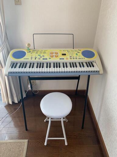 CASIO カシオ LK-38 KEYBOARDとスタンド