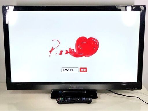 札幌近郊　送料無料　パナソニック 2番組同時500GBHDD＆BD内蔵37型液晶テレビTH-L37RB3★11年製