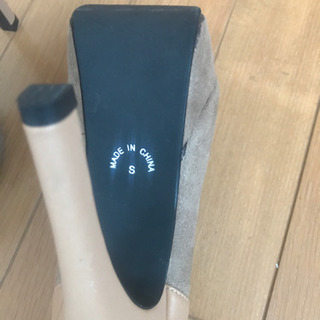 パンプス　スエード　ピンヒール　Sサイズの画像