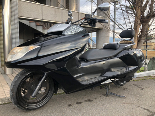 価格交渉可能！自賠責保険付き 低走行 YAMAHA マグザム ブラック　黒　インスタ映え