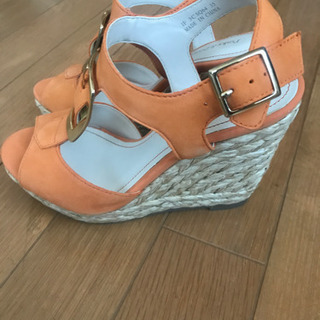 ウェッジソール　サンダル　ピンキー＆ダイアン　Sサイズの画像