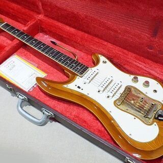 【苫小牧バナナ】希少 Guyatone LG-350T CUSTOM グヤトーン 1970年代 カスタム エレキギター 純正ハードケース付き 東京サウンド♪