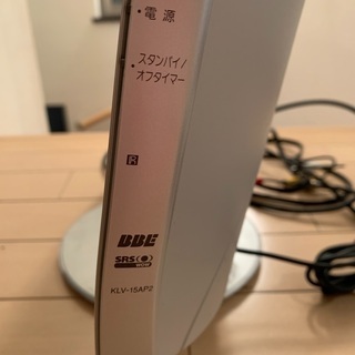 古いテレビの画像