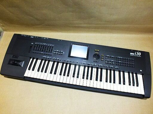 【苫小牧バナナ】KORG/コルグ オーディオ キーボード シンセサイザー 61鍵盤 i30 中古 動作確認済み♪