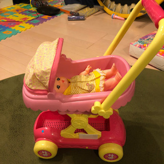 メルちゃん＋ベビーカー