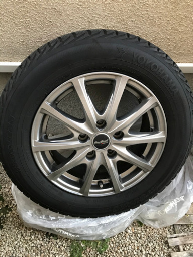 中古　スタッドレスタイヤ　ホイール付　4本セット