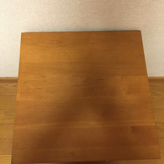 無印良品　サイドテーブル　ベッドサイドにの画像