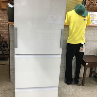 【ニコニコ】SHARP 3ドア冷蔵庫 SJ-GW35C-W 2017年製 クリーニング＆メンテ済】SHARP 3ドア冷蔵庫 SJ-GW35C-W 2017年製