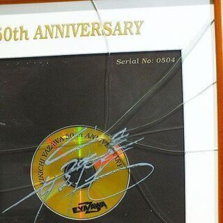 矢沢永吉【ファンクラブ限定】50th ANNIVERSARY GOLD DISC Garmin venu2 ブルー 使用少ない7ヶ月【苫小牧バナナ】希少 矢沢永吉