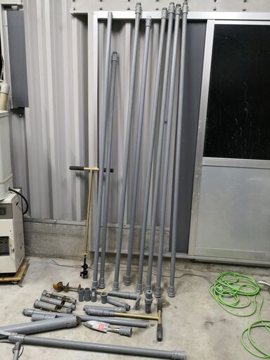 井戸掘り器一式 中古 年末年始も対応します。
