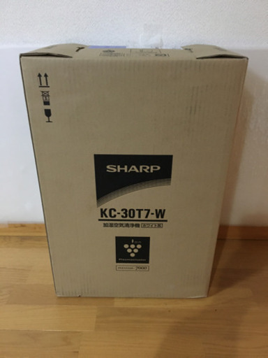 シャープ　加湿空気清浄機 プラズマクラスター7000 KC-30T7