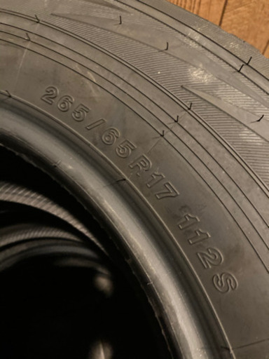 ヨコハマ　ジオランダー265/65R/17 新車外し　YOKOHAMA