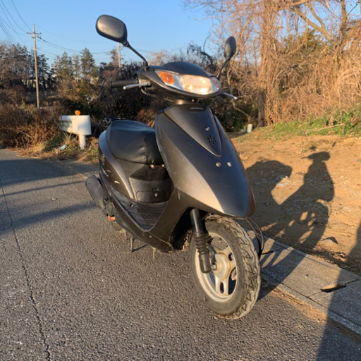 【軽整備済み】ホンダディオ AF62 ガンメタ.タイヤ前後山多いです。通勤通学に！オイル交換済シート張り替え！ honda dio乗り出し価格