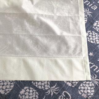 【ミラーレースカーテン⭐️淡いグリーン⭐️100×240 2枚セットの画像