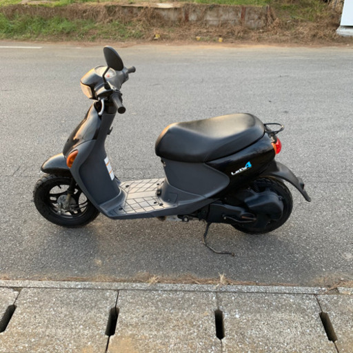 【実働】美車！スズキ・レッツ4黒！比較的高年式！通勤通学に！そのまま乗れます！LET'S 4乗り出し価格！現状売買 SUZUKI