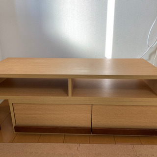 木製テレビ台の画像
