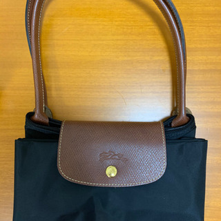 ロンシャン　トートバッグ  Lサイズ　ブラックの画像