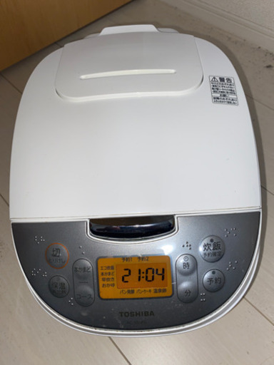 値下げ!❗お早めに❗TOSHIBA炊飯器 RC-10MSL 5.5合炊き