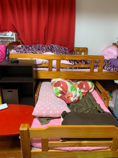 スライド式二段ベッド