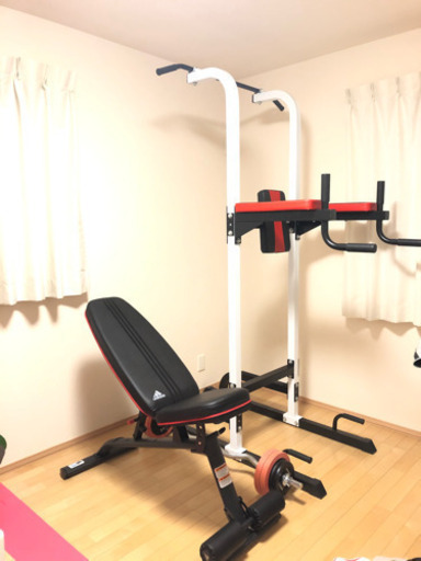 IROTEC 筋トレマシーン　adidasベンチ