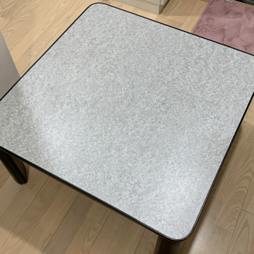山善 正方形 こたつ コタツ 炬燵 75×75cm 【美品】こたつ布団有ります