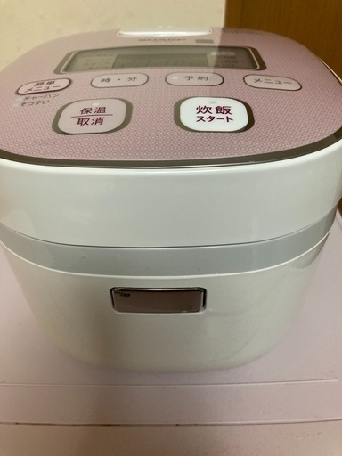 SHARP 炊飯器3合