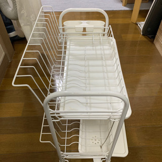 また値下げ　水切りラック　ニトリの画像