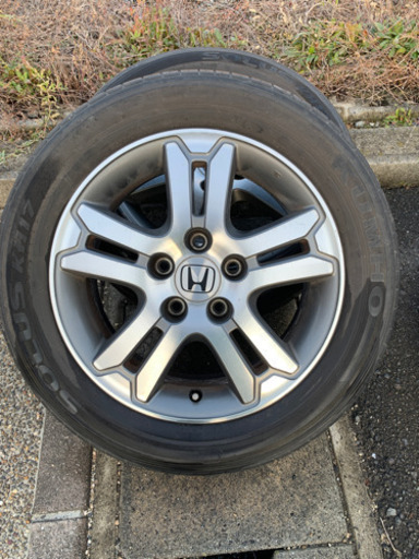 【売却済】205/55R/16ホンダ純正ホイールとタイヤのセット