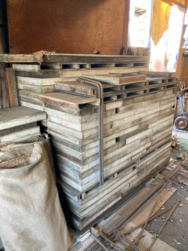 型枠大工さん、基礎屋さん、外構屋さん必見！木製型枠多数あり