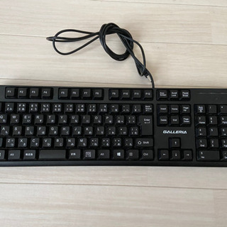 お話中GALLERIA キーボード ガレリア