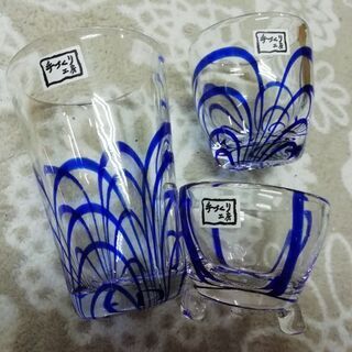 手作りガラス食器セット