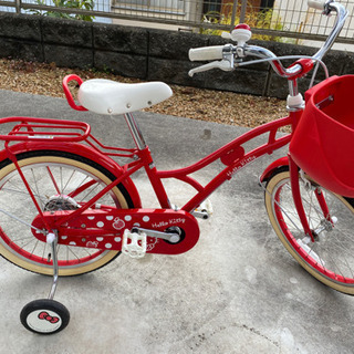 アサヒ自転車　コラボ　ハローキティ　子供用　18インチ