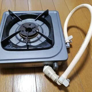 パロマ 1口ガスコンロ PA-E18F 都市ガス用 ガス管付き