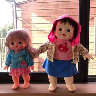 メルちゃんとぽぽちゃん
