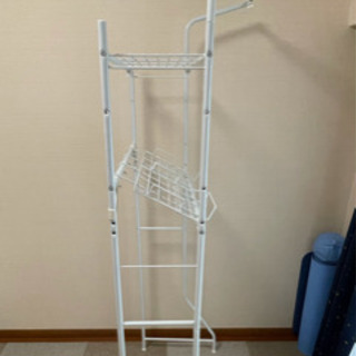 【譲ります】ニトリ　洗濯ラック（旧型）【取りに来れる方限定】の画像