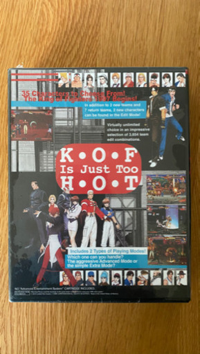 PS4 NEOGEO 海外限定版 KOF'97 新品未開封 ネオジオROMジャケ