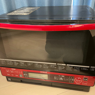 オーブンレンジ　HITACHI MRO-NS8(R) ジャンク品の画像