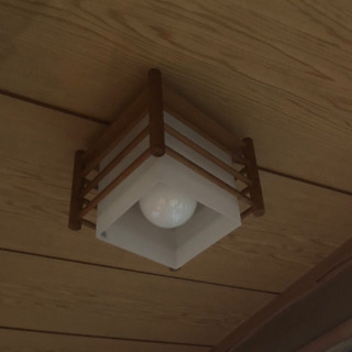 ナショナル製　電球カバー　和風