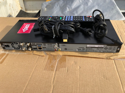 Panasonic  DMR-BRT1030 HDD1TB 3番組同時録画 2018年