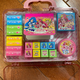 プリキュア　スタンプセットの画像