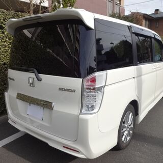 込プライス３２万５千円 ステップワゴンスパーダＺ(RK5) パワースライドドア 本車検２年受渡し 修復無し 機関良好の画像