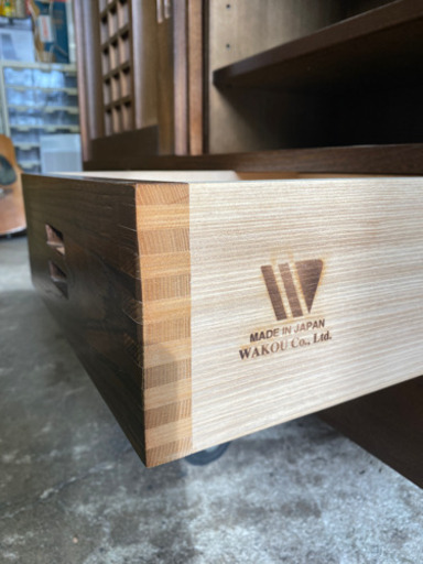 和家具　飾茶棚　食器棚　茶箪笥　お茶　飾り棚　北の創造　株式会社 和光