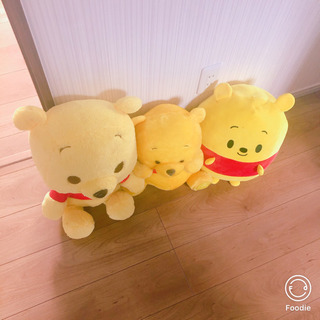 プーさん　ぬいぐるみの画像
