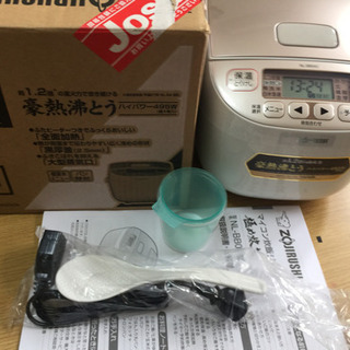 ZORIRUSHI炊飯器 新品