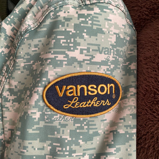 vanson バンソン MA-1 デジタルカモ 未使用品の画像