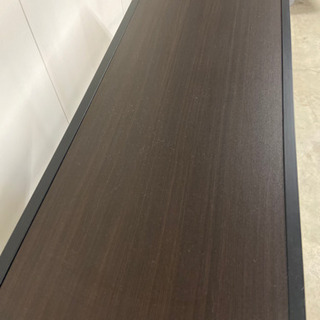 雰囲気良し！　ビンテージ調　ブラウン　棚　ガラス　オシャレの画像